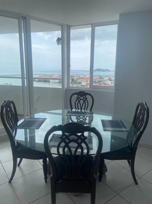 Hermoso Apartamento Con Una De Las Mejores Vistas Appartement Panama-Stad Buitenkant foto