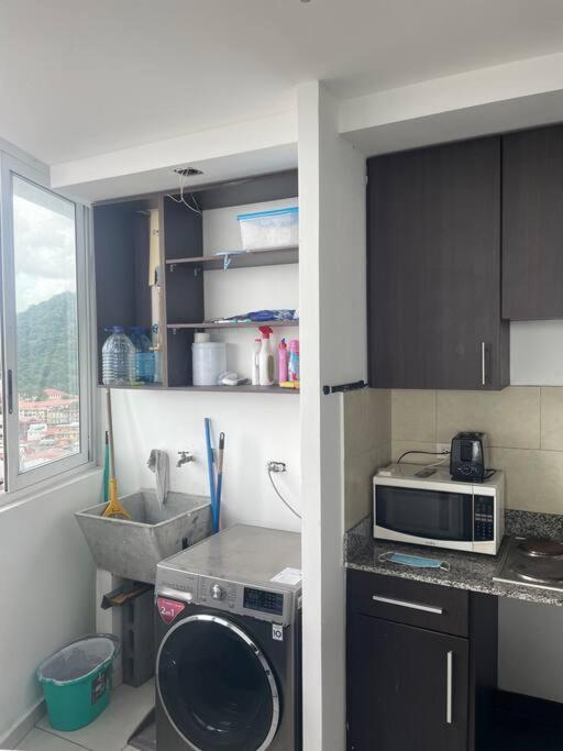 Hermoso Apartamento Con Una De Las Mejores Vistas Appartement Panama-Stad Buitenkant foto
