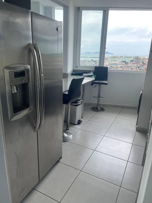 Hermoso Apartamento Con Una De Las Mejores Vistas Appartement Panama-Stad Buitenkant foto